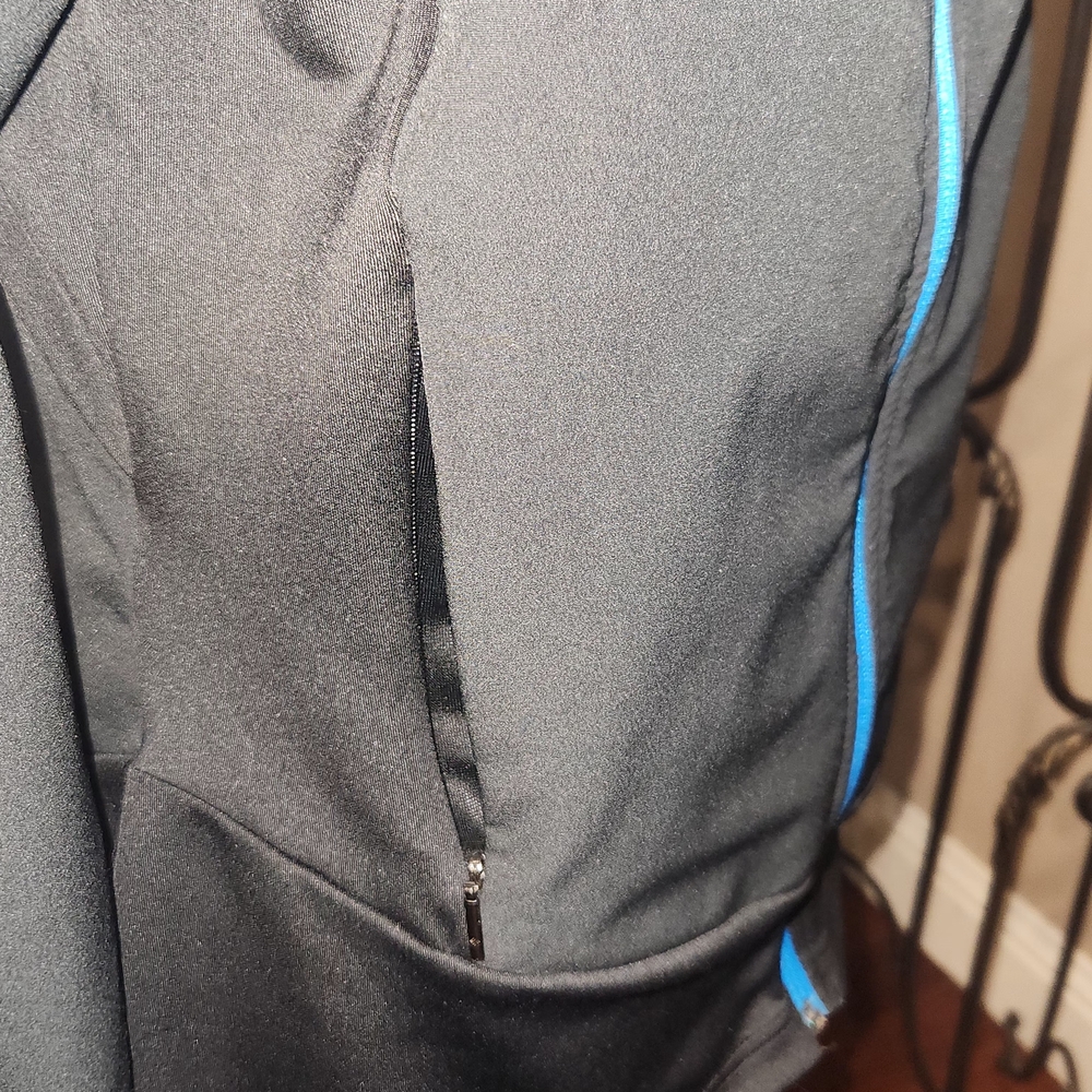 Columbia Trail‎ Twist Women's Black Ski Jacket with Blue Trim - Picture 8 of 10